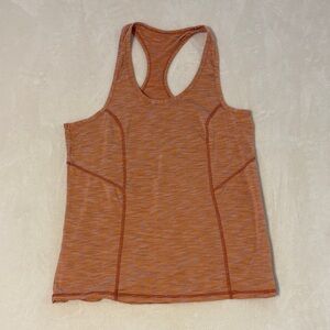 Xersion Women's Striped Orange Tank Top